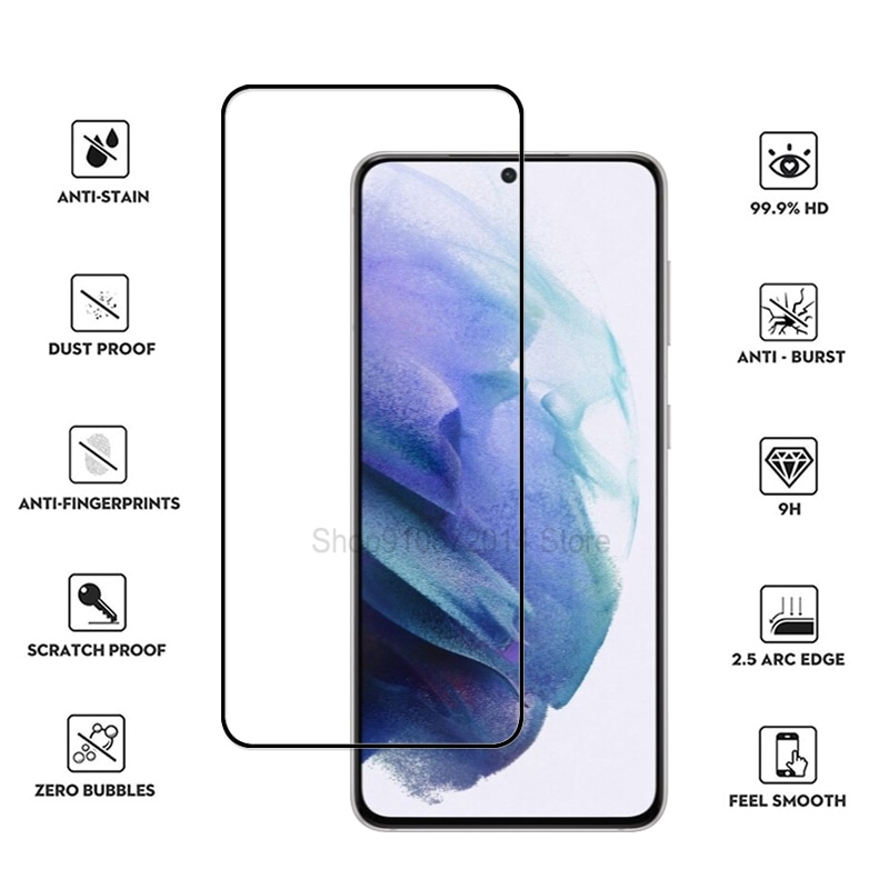 Galaxy S21 Ultra, Kính Cường Lực 5D Full Màn Hình Cho Samsung Galaxy S21 Ultra, Dán Màn Hình Samsung S21 Ultra