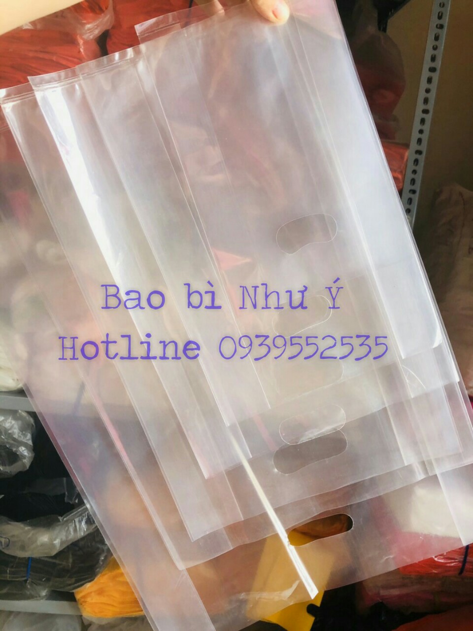 200gr túi nilon trong suốt, túi pp trong