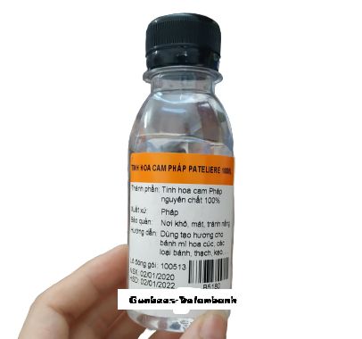 Tinh hoa cam Pháp Pateliere chiết 100ml