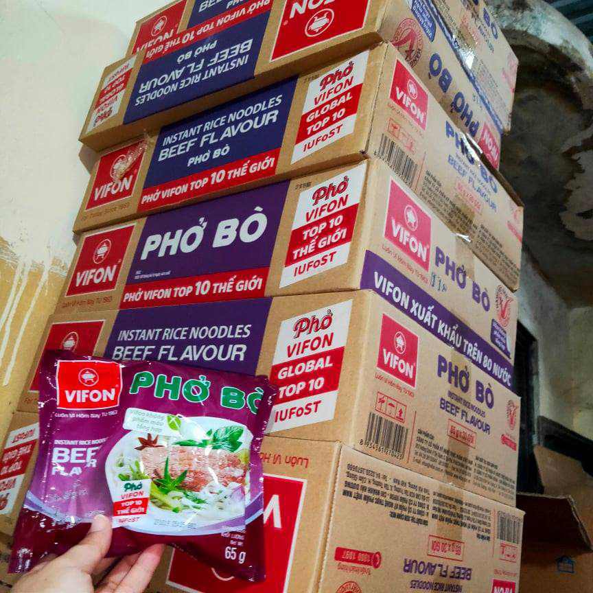 [Date Mới] 1 Thùng Phở Bò Vifon 30 Gói 65g