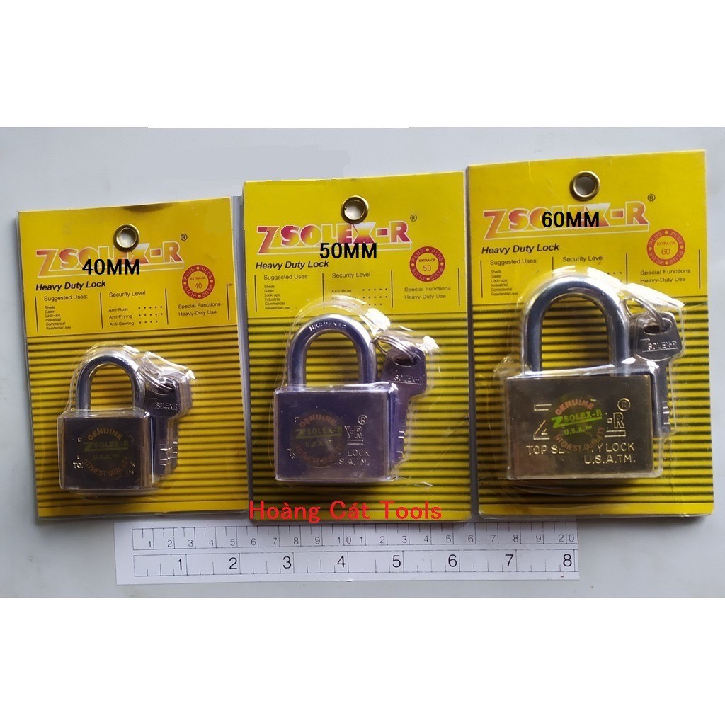 [HCM]Khóa cửa chống cắt ZSOLEX 4F 5F 6F