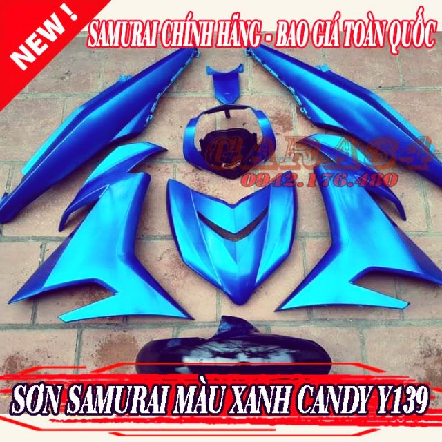 SƠN SAMURAI MÀU XANH DA TRỜI CANDY Y139