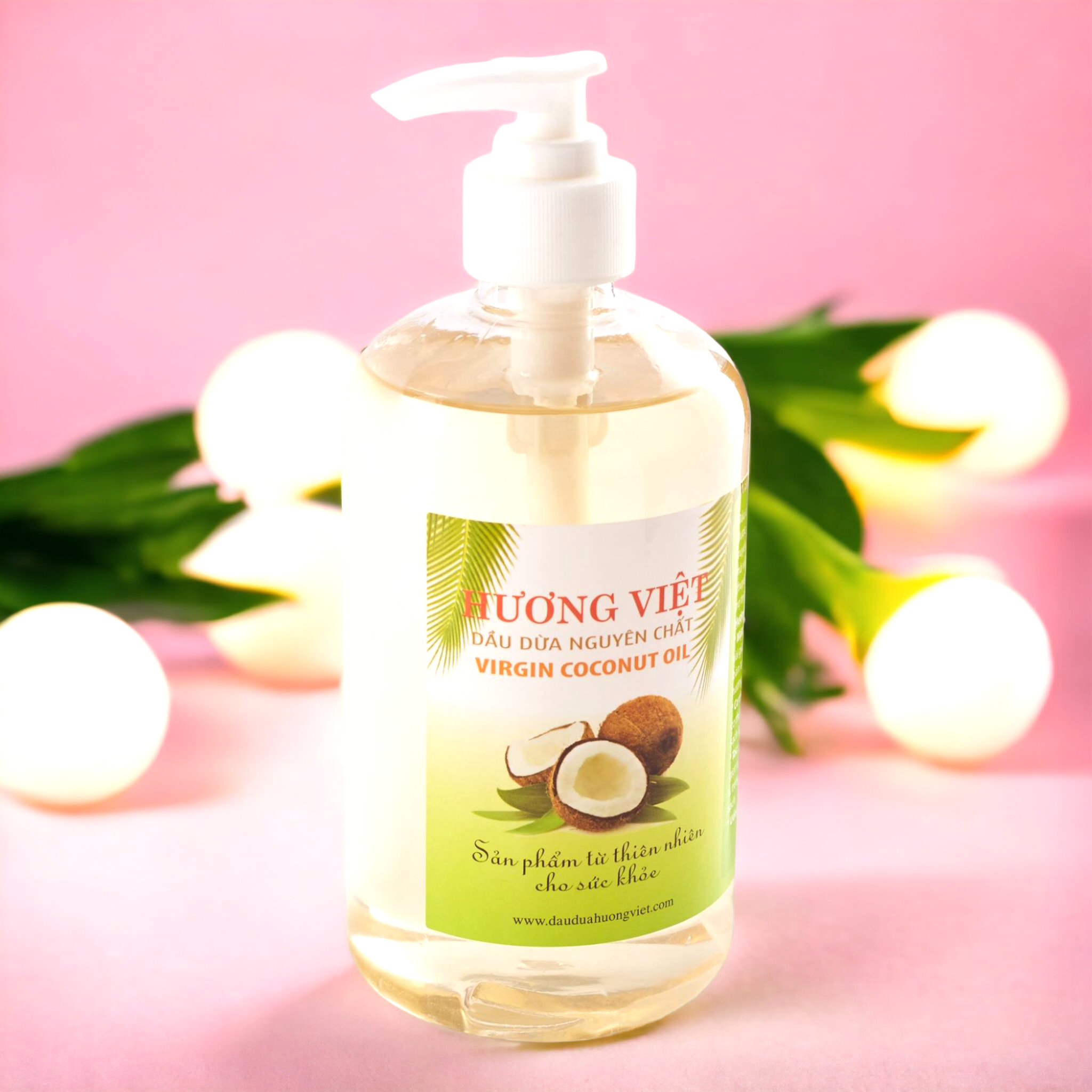 Dầu dừa nấu thủ công chai 500ml
