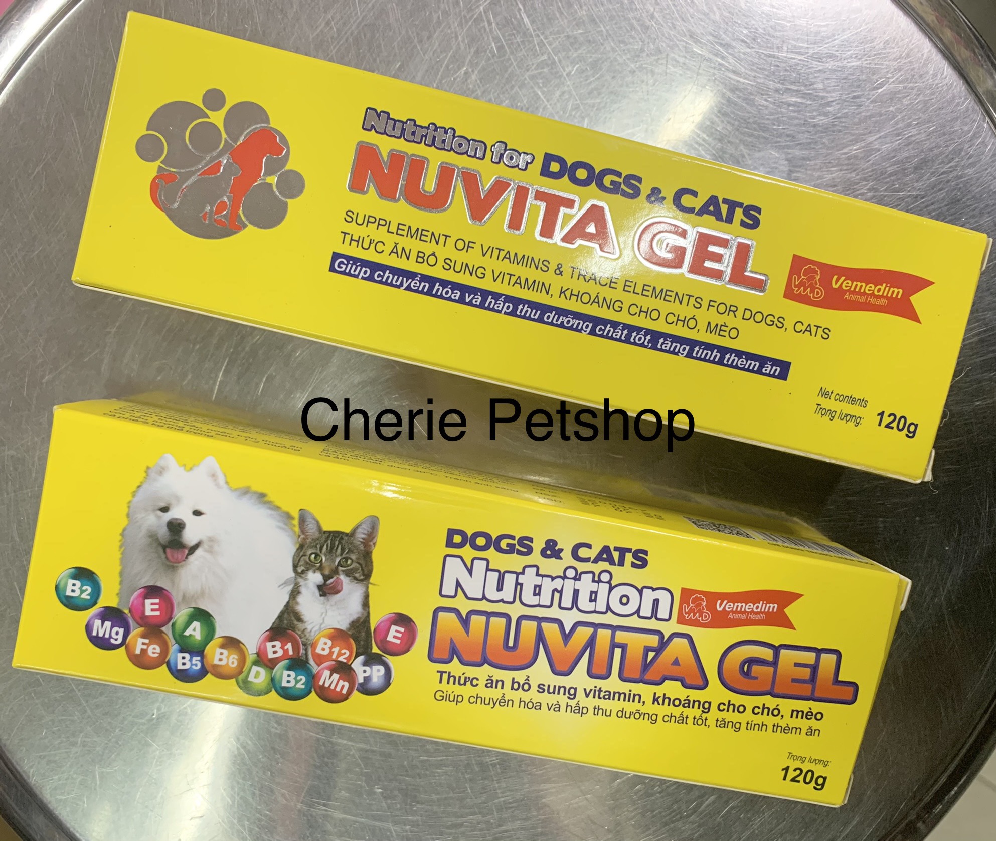 [HCM]Nuvita Gel - Gel dinh dưỡng bổ sung vitamin khoáng chất cho chó mèo