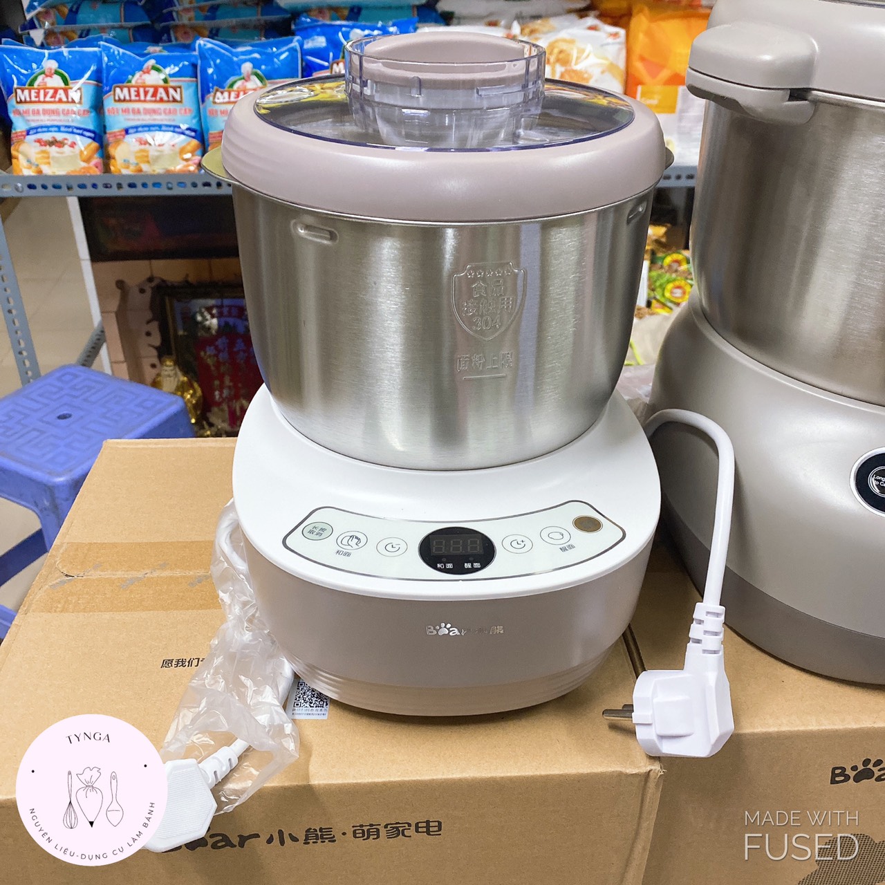 [Freeship + Quà Tặng 10k ]Máy nhồi bột trộn bột Bear hàng quốc tế 3.5L, 5L, 7L