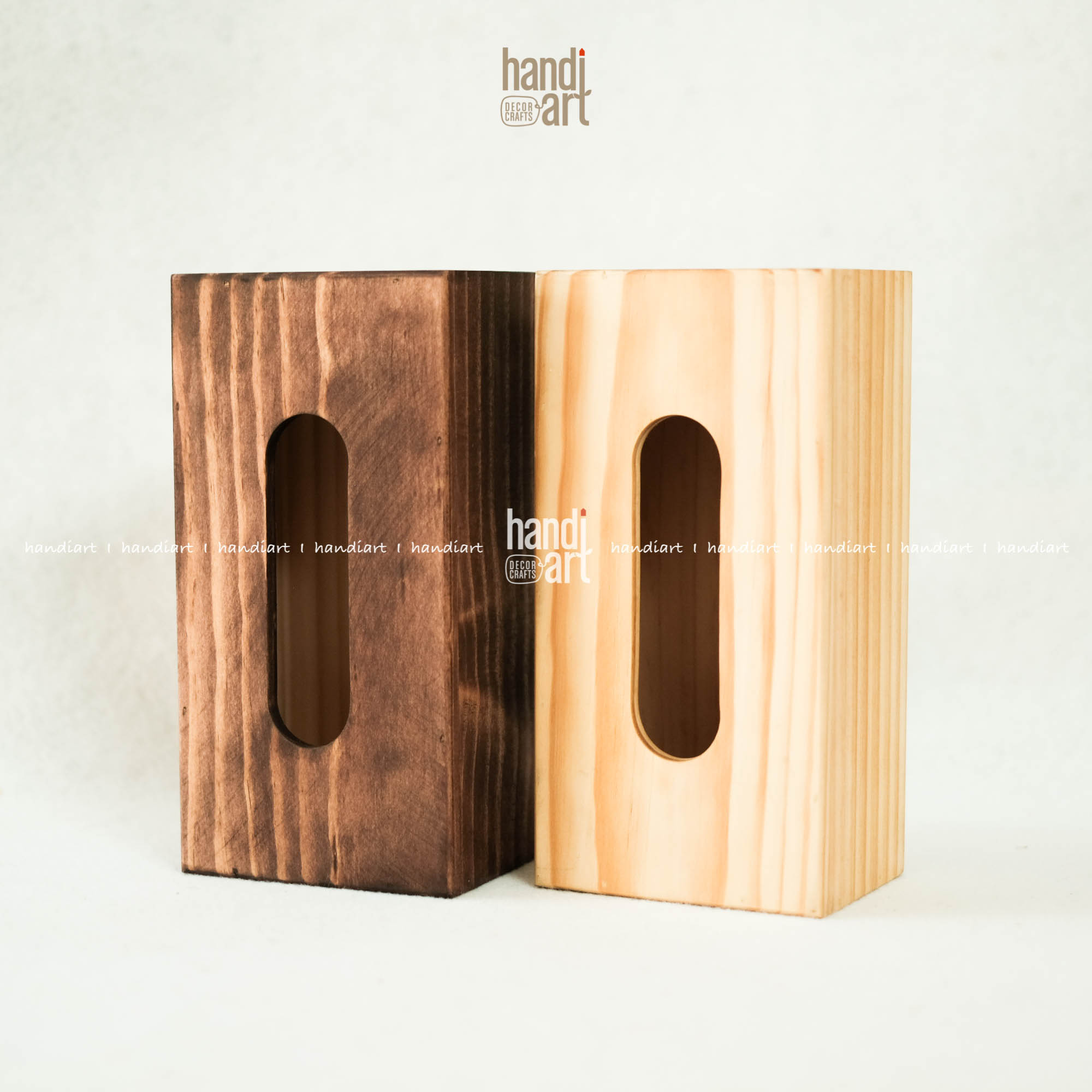 Hộp đựng khăn giấy bằng gỗ