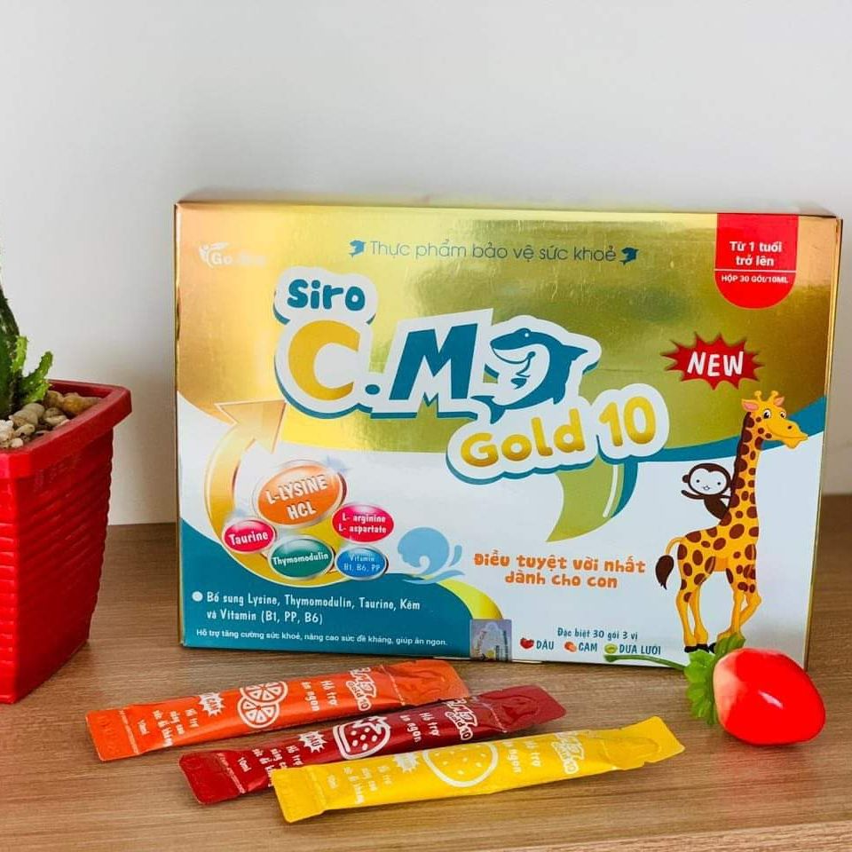 [HCM]Combo 3 Hộp Siro Cá Mập Gold 10 Mẫu Mới