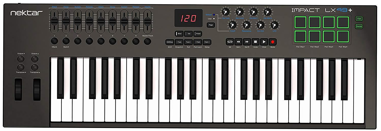 Nektar Impact LX49+ - Đàn MIDI Keyboard Controller