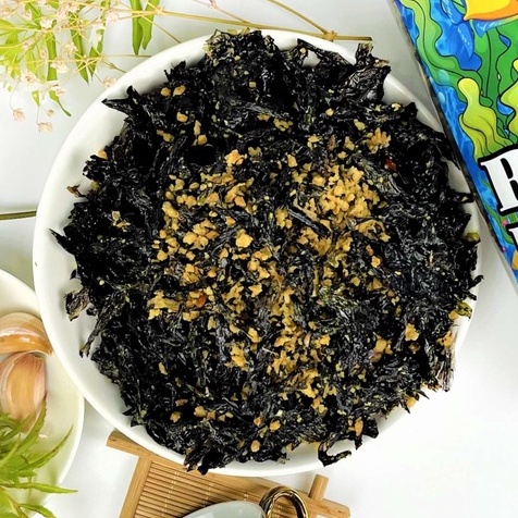 COMBO 4 HỦ RONG BIỂN CHÁY TỎI (HŨ 70GR)