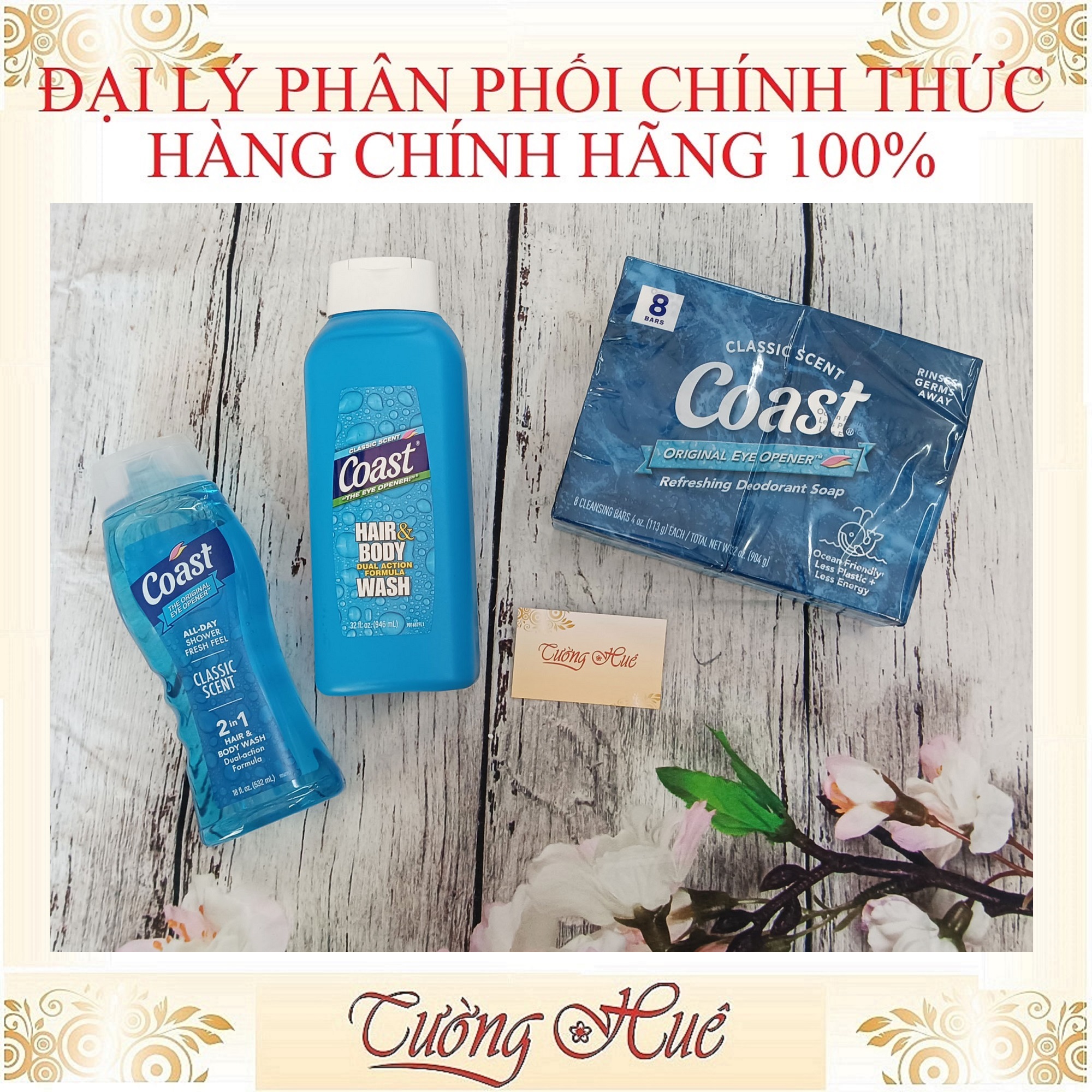 Sữa tắm gội Coast dành cho nam 532ml