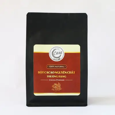 [HCM]Bột cacao nguyên chất Natural 100% Thượng Hạng 250gr - Casa Coffee