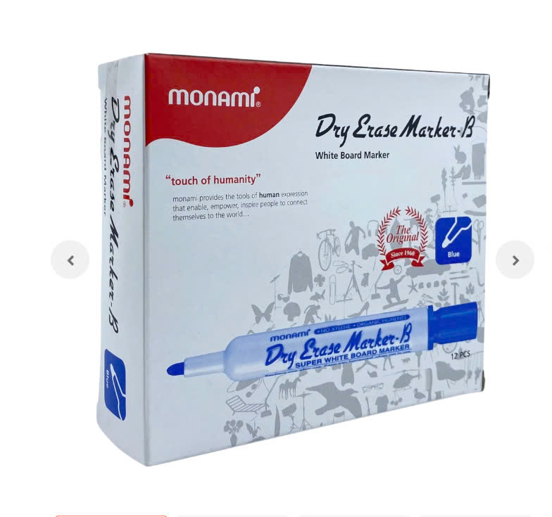 Bút lông bảng Monami Korea Monami Dry E.M B