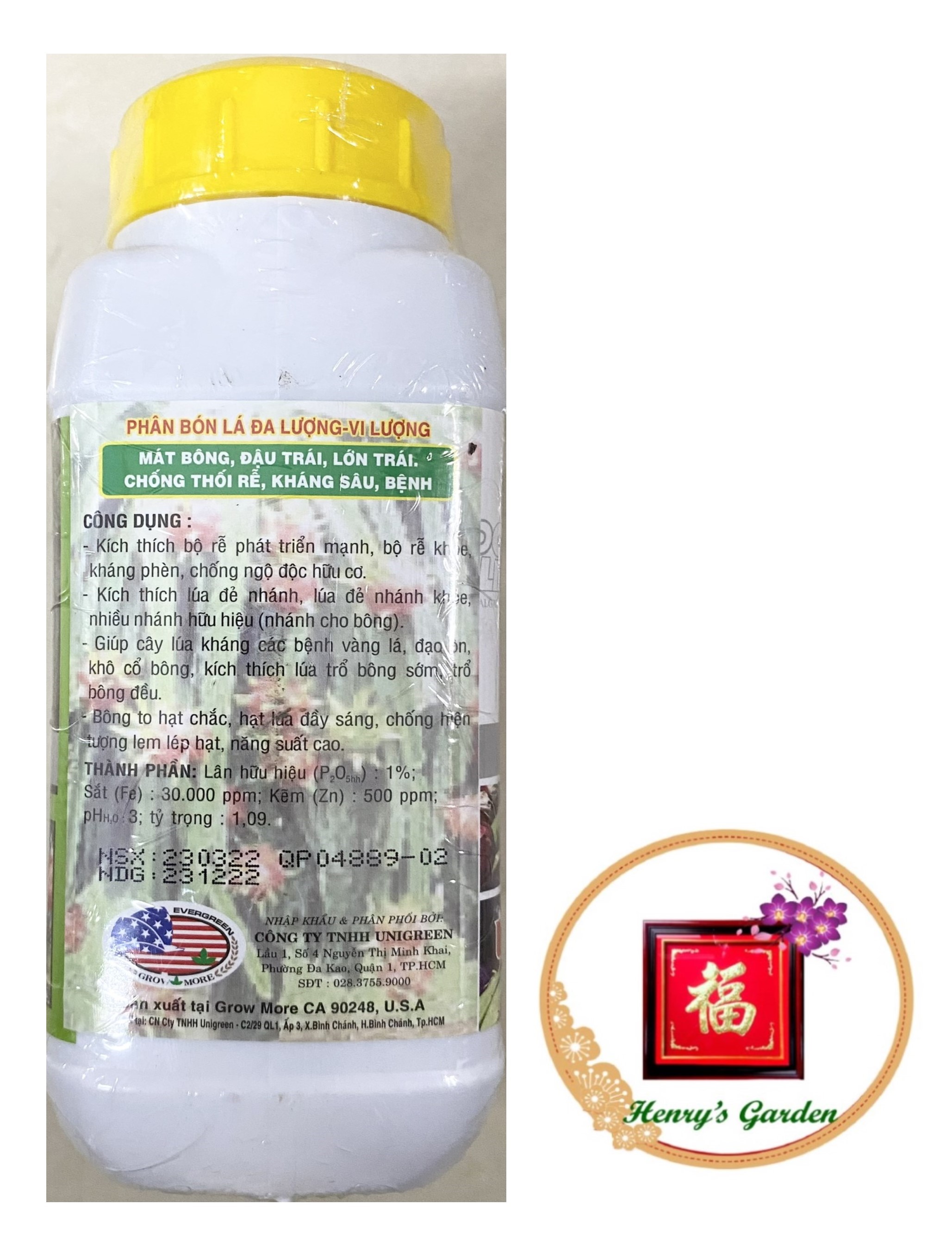 Phân Bón Lá Root Plex - #484A# 1 lít