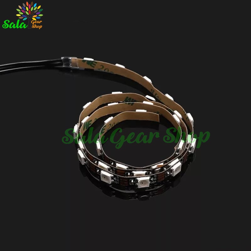 Dây led RGB Mỏng 5mm dài 20cm 5v 3Pin dành cho máy tính