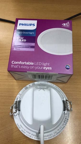 Đèn led âm trần philips 5w