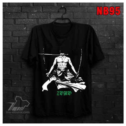 Áo thun Zoro Áo thun Tokyo Bay Cool One Piece in hình giá cả phải chăng