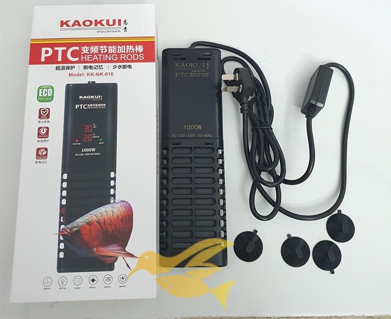 Sưởi ấm điện tử ptc kaokui kk-nk-010 - sưởi cao cấp cho bể cá