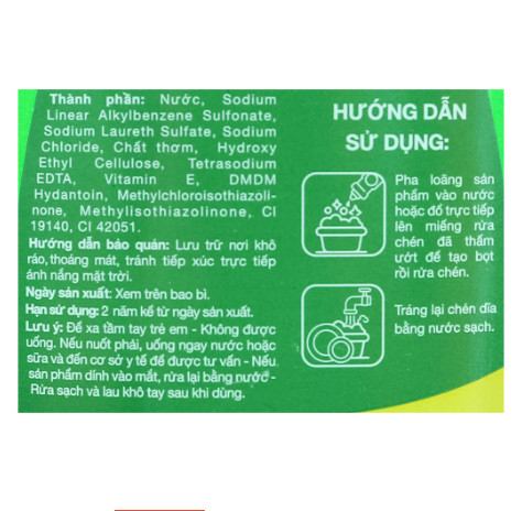 Nước rửa chén IZI HOME 750g