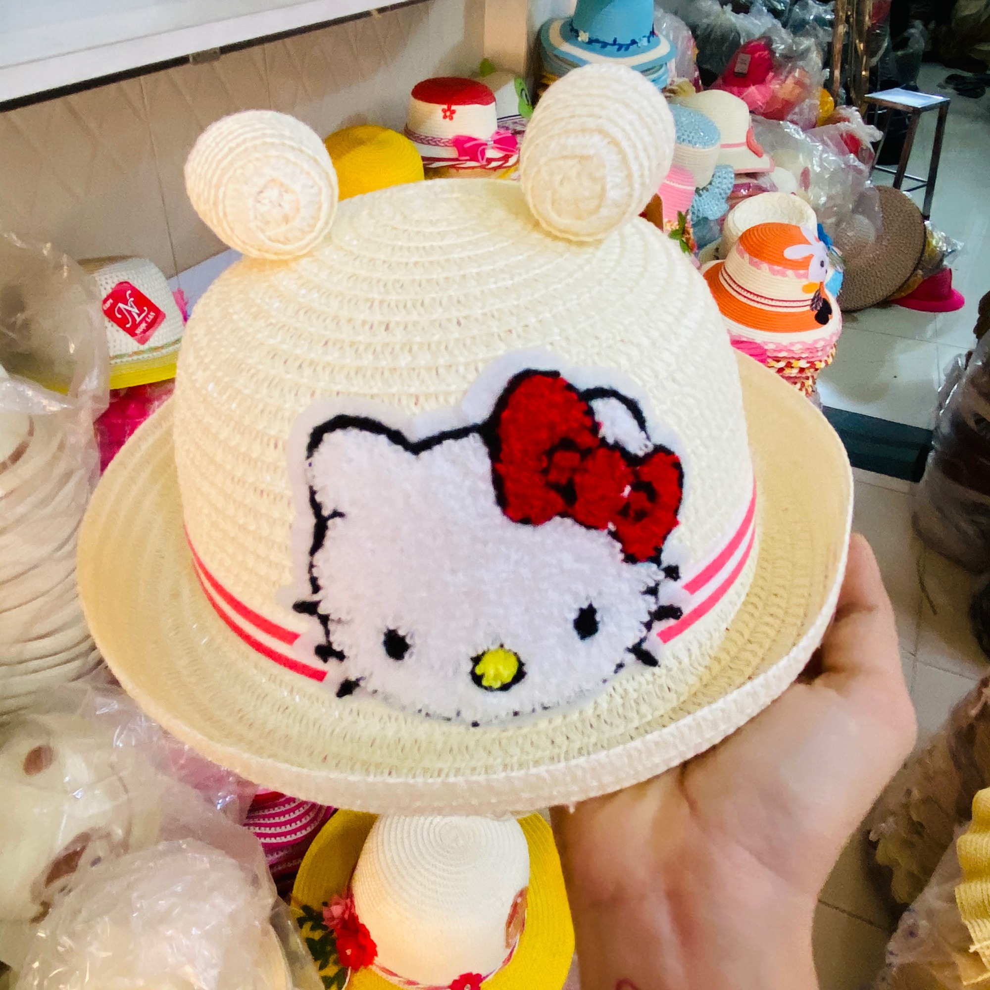 NÓN VÀNH CÓI CHO BÉ TRAI BÉ GÁI CỰC CUTE 1T ĐẾN 4T