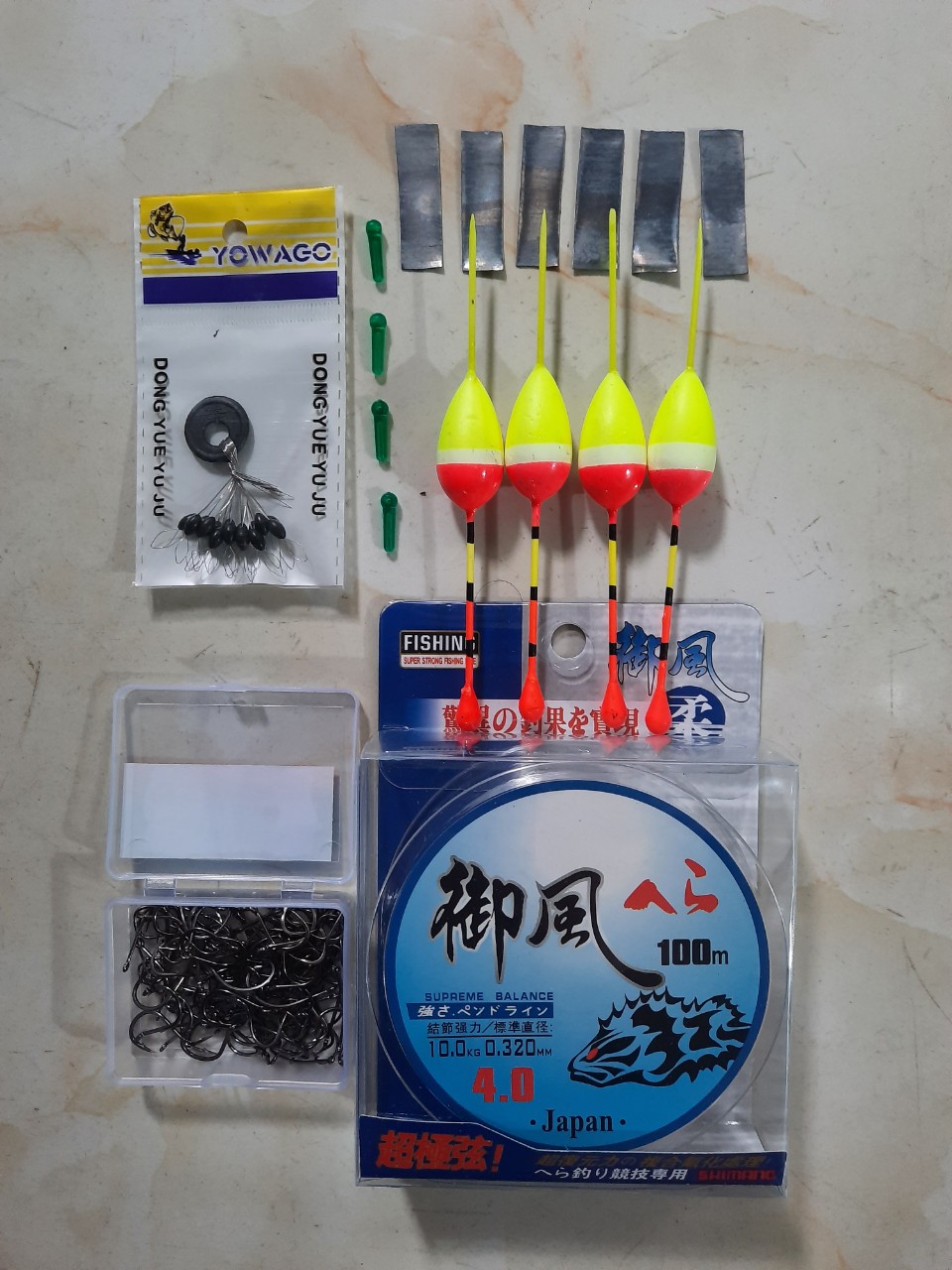 Lưỡi câu tháp xanh, tháp vàng