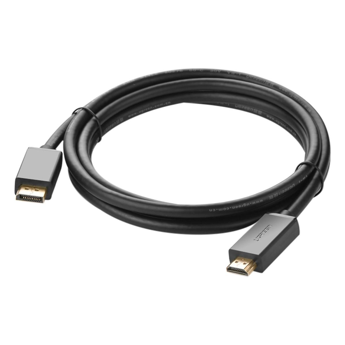 Cáp DisPlayport To HDMI Ugreen DP101 10202 Dài 2 Mét
