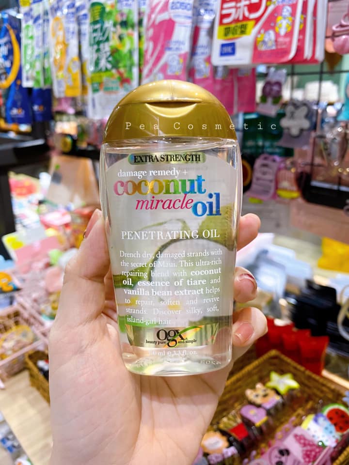 Tinh dầu dưỡng tóc OGX Coconut Miracle Oil