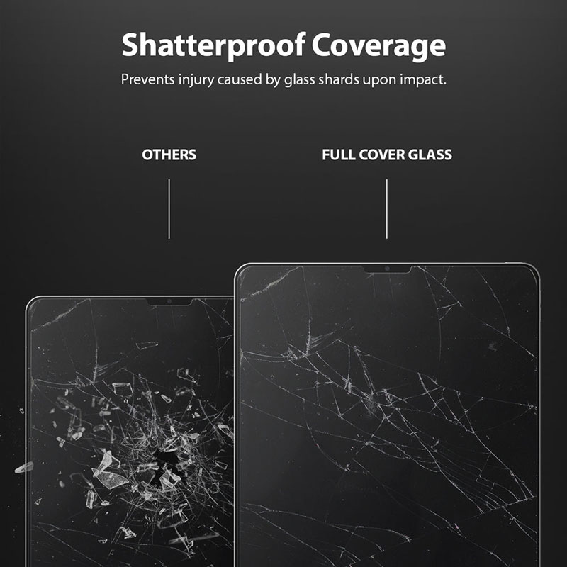 Dán cường lực iPad Pro 12.9″ M2/M1 RINGKE Screen Protector Full Glass