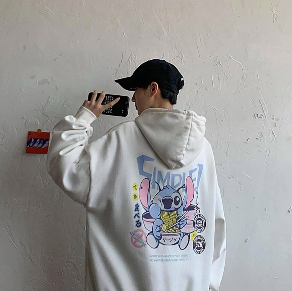 [Yoloboutique] HOODIE STITCH