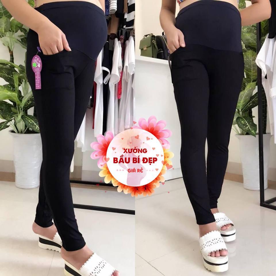 Quần legging bầu nâng mông hàng đẹp