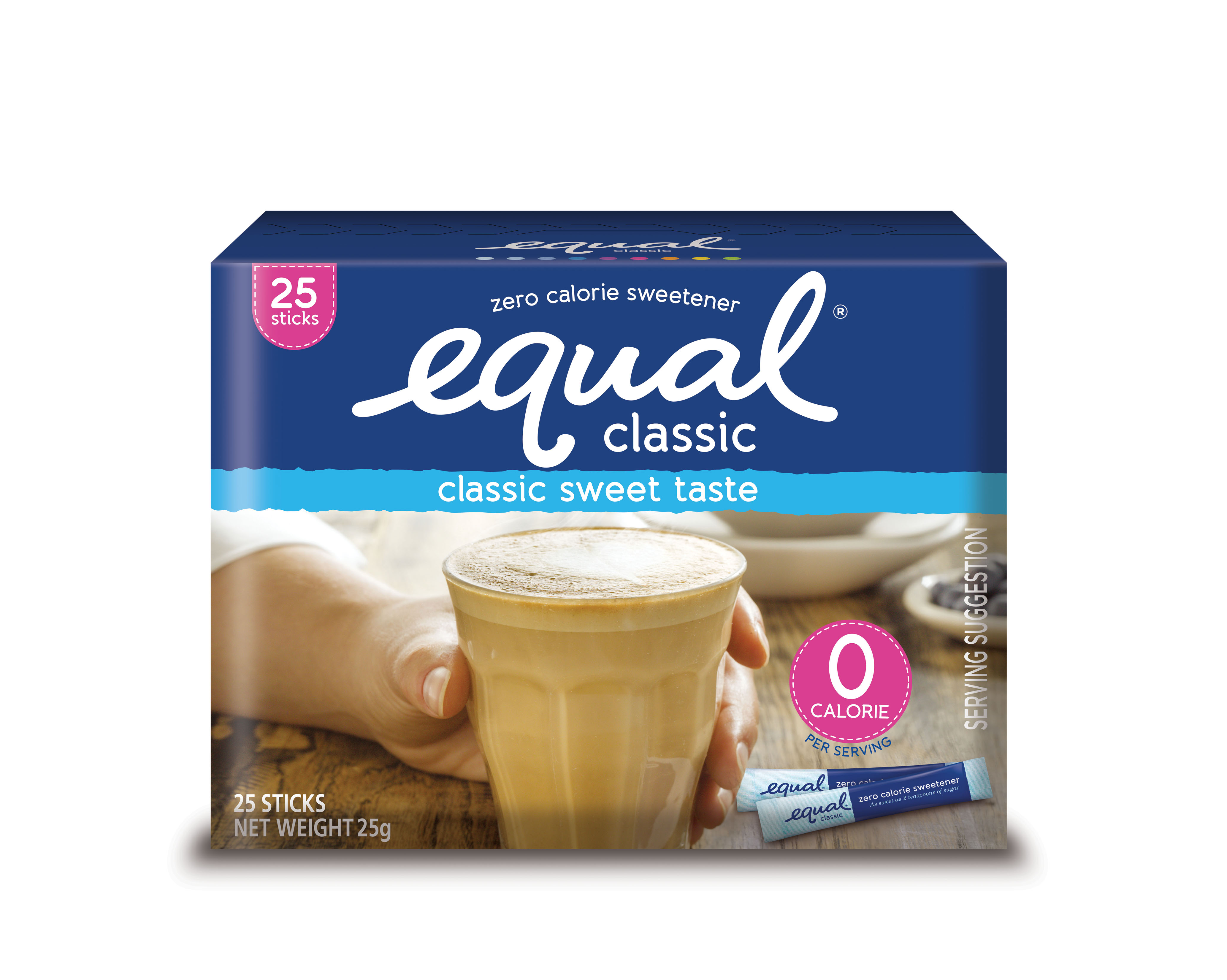 EQUAL CLASSIC Box 25g (25 sticks 1G)