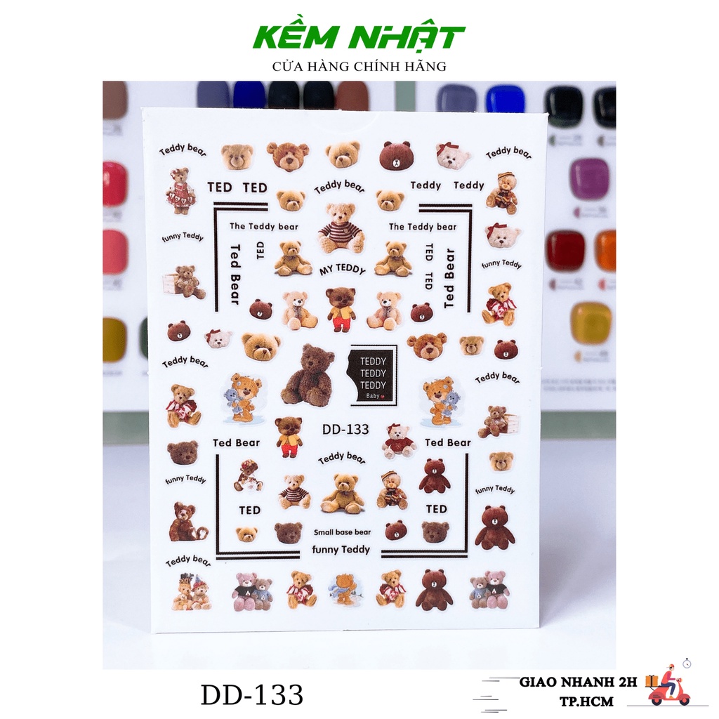 Sticker Dán Móng Nhiều Mẫu Hot Tháng 5