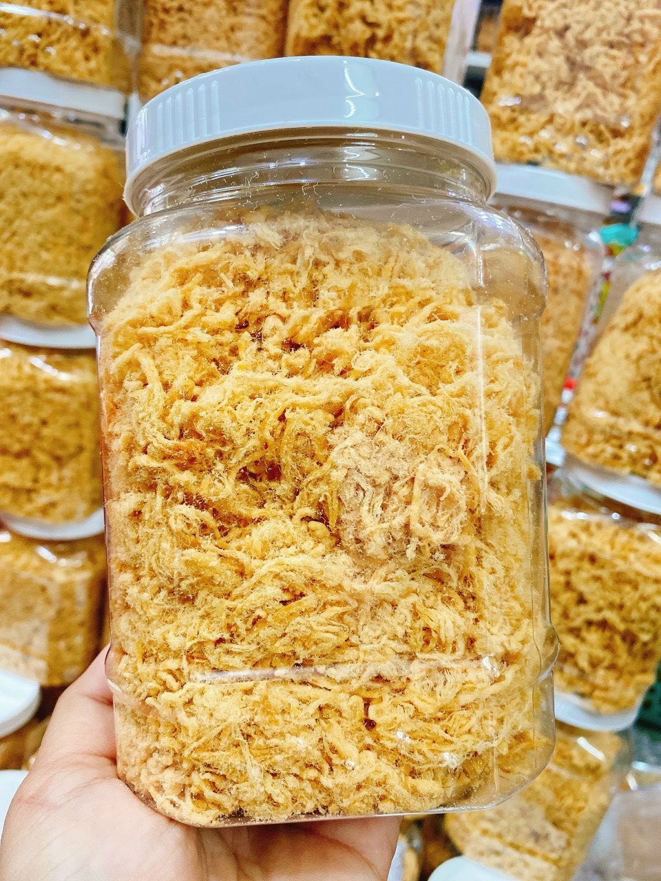Hũ 500gram - chà bông heo xù - kết hợp nhiều món ăn nhanh ngon