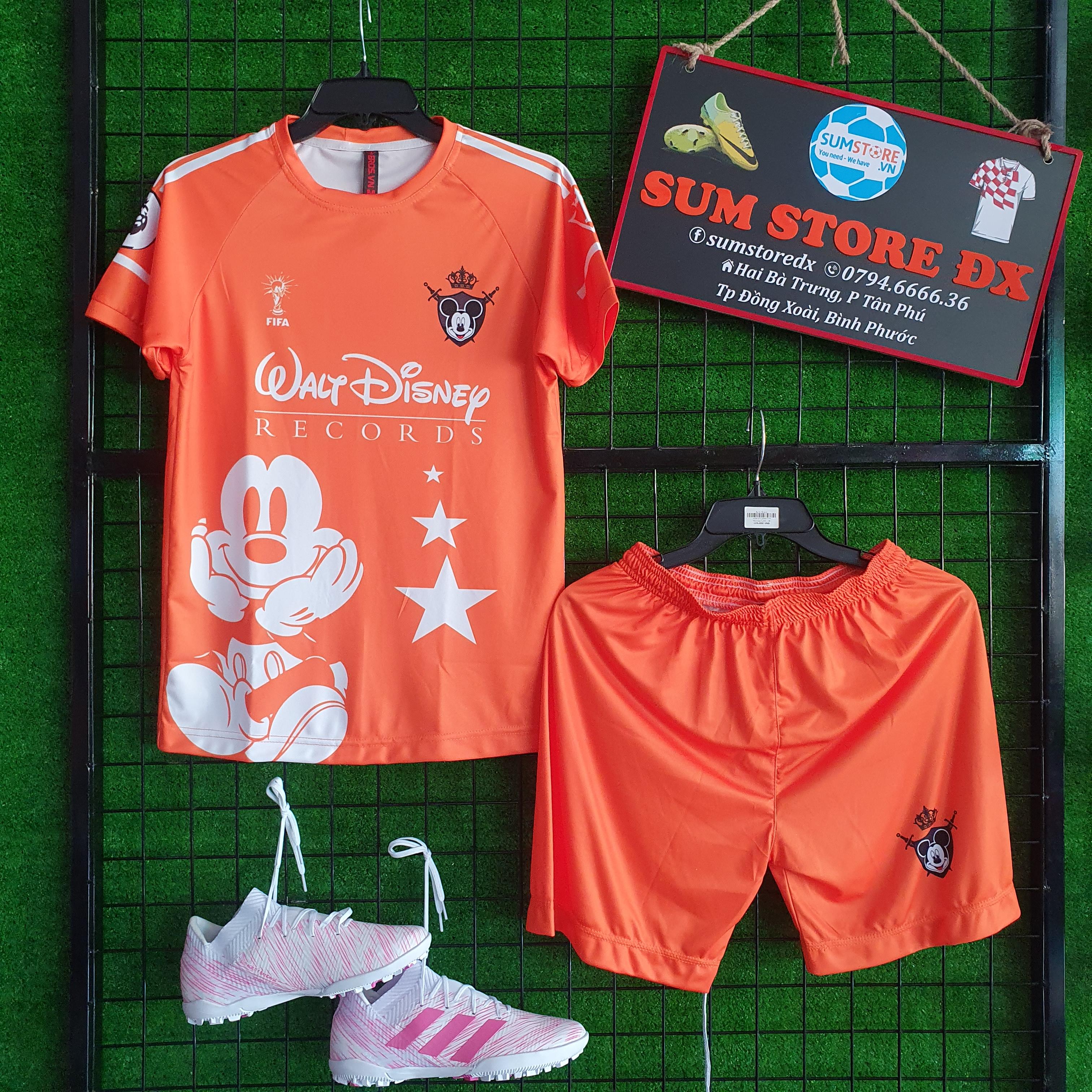 Bộ Đồ Đá Banh –  Áo Bóng Đá Mickey Cam