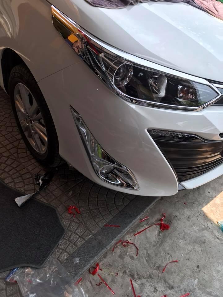 [Hỗ trợ lắp đặt khách Hà Nội] ỐP VIỀN ĐÈN GẦM TRƯỚC VIOS 2019