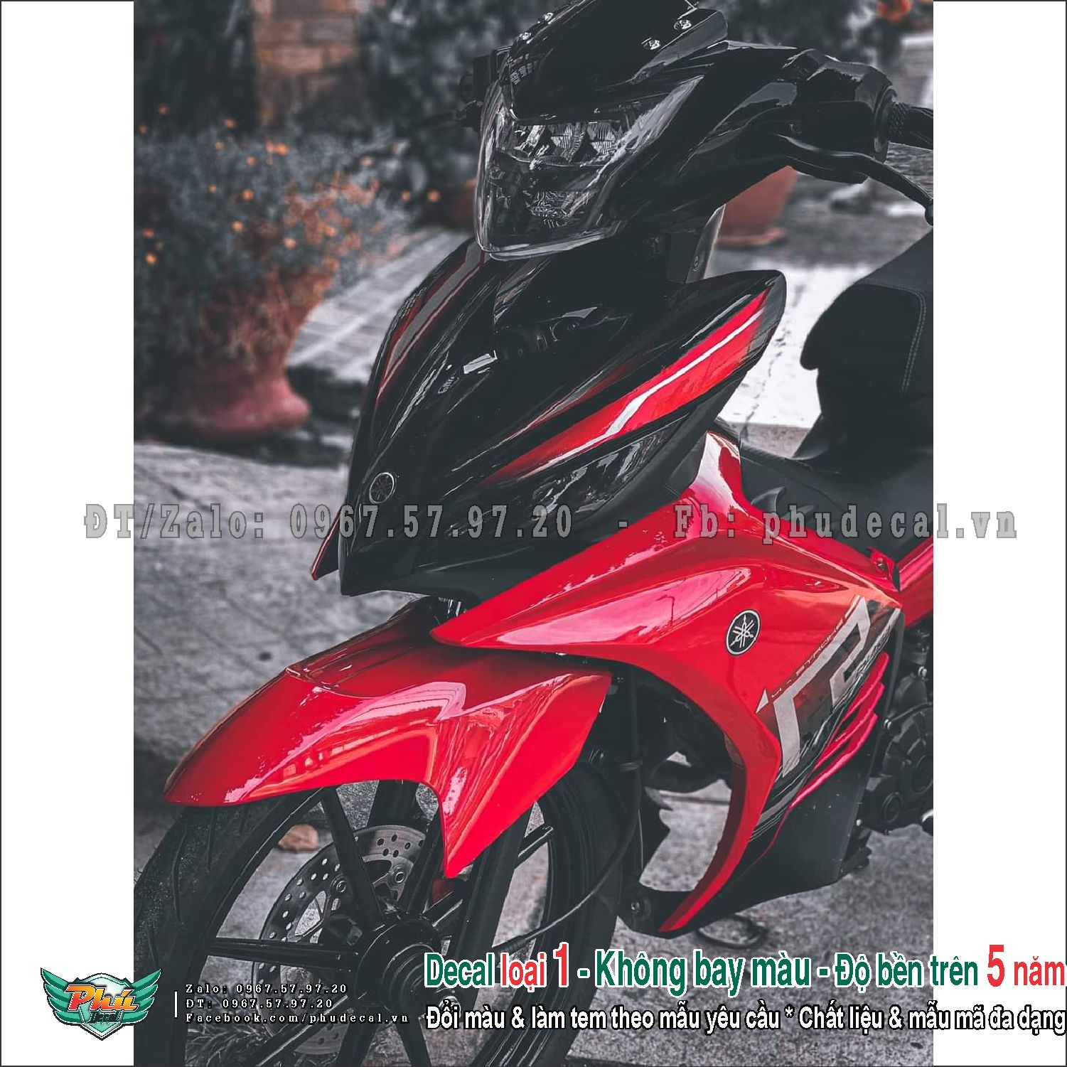 Tem rời ex 135 đỏ đen
