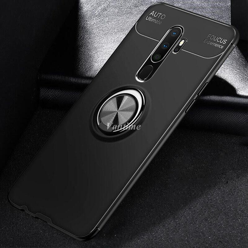 Ốp Lưng Auto Focus OPPO A5 2020, A9 2020 Cao Su Bracket Iring