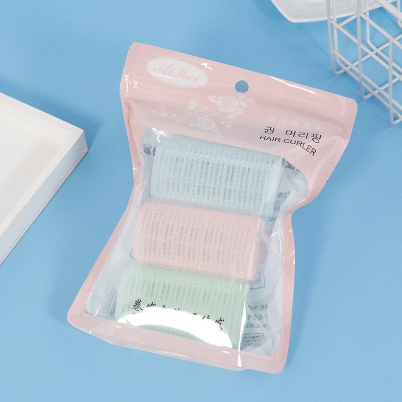 Bộ 4 Lô Gai Cuốn Tóc Nhiều Loại