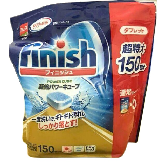 VIên Rửa Bát Finish 150 viên nhật