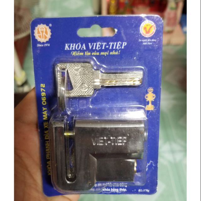 Ổ khóa thắng đĩa xe máy việt tiệp