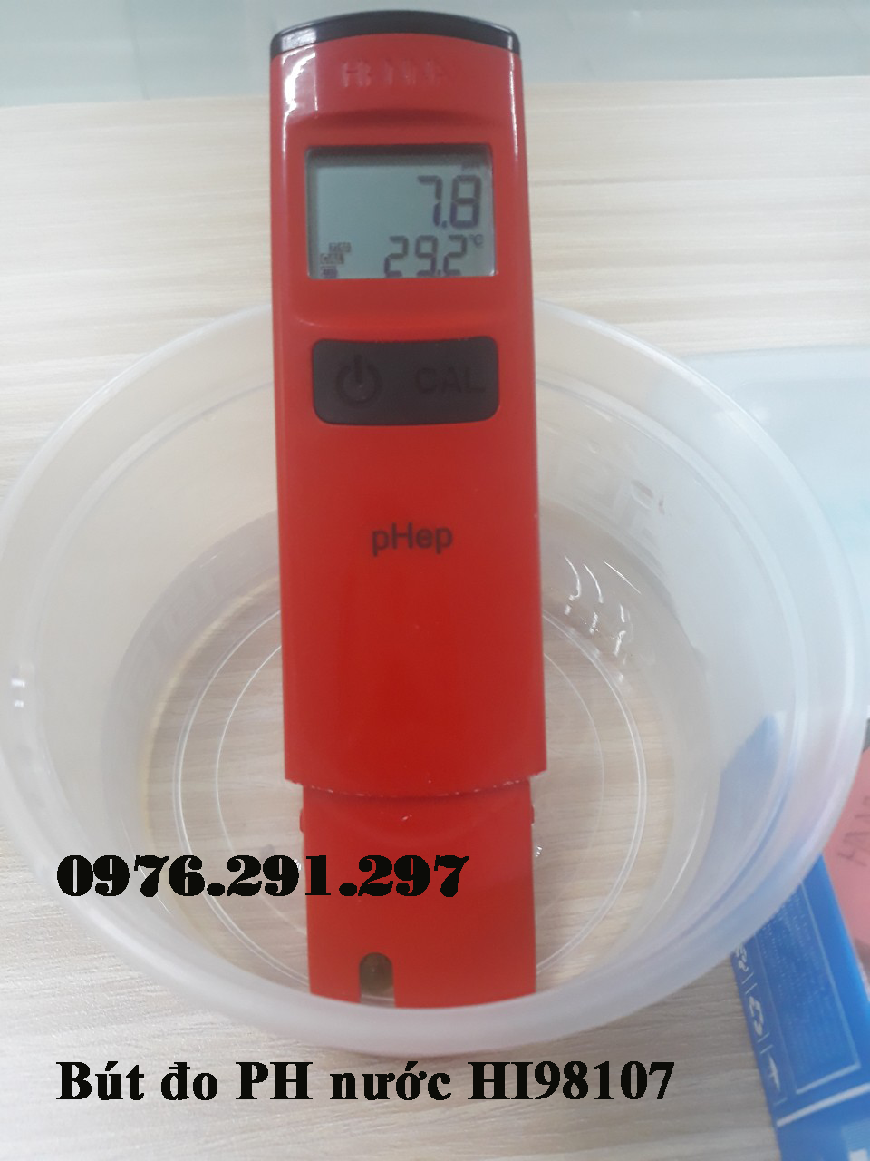 [HCM]Bút đo PH Hanna - Máy đo PH HI98107
