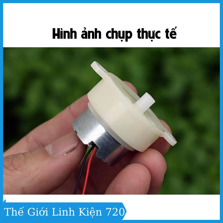 Động cơ giảm tốc JS30 6-12VDC tốc độ motor 8-16.5 Vòng/phút