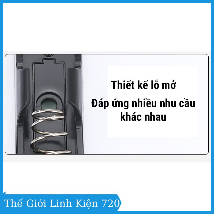 Đế pin AA 1.2V 1.5V không nắp 1 pin