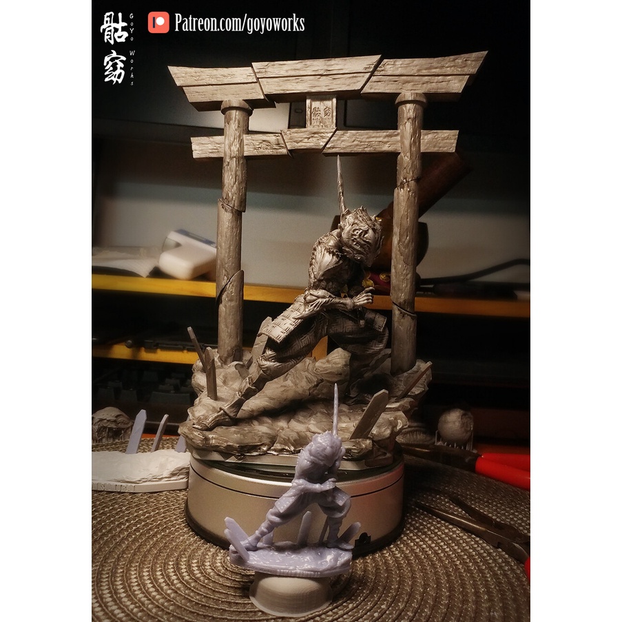 File in 3D Demon Samurai