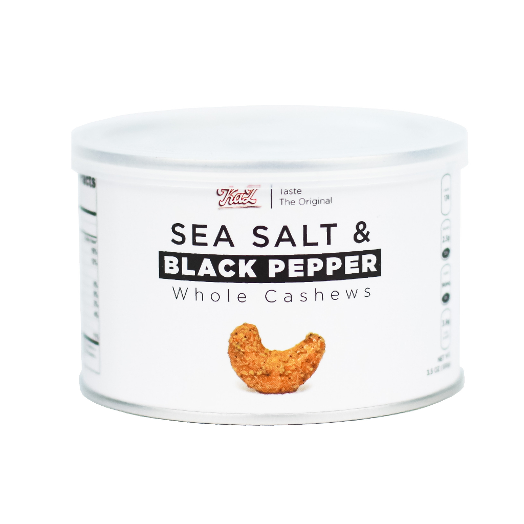 Hạt Điều Tiêu Đen Kaz- Black Pepper Roasted Cashews
