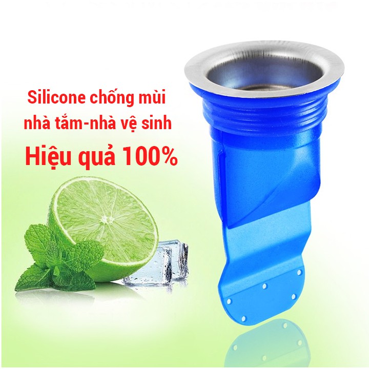 Nút silicon bịt ống cống chặn mùi hôi hiệu quả