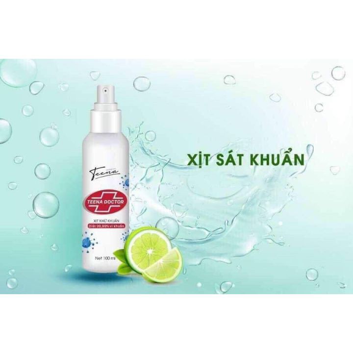 Xịt sát khuẩn Teena Doctor