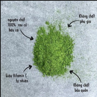 Bột diếp cá sấy lạnh nguyên chất Tuệ Minh (hộp 50 gram)