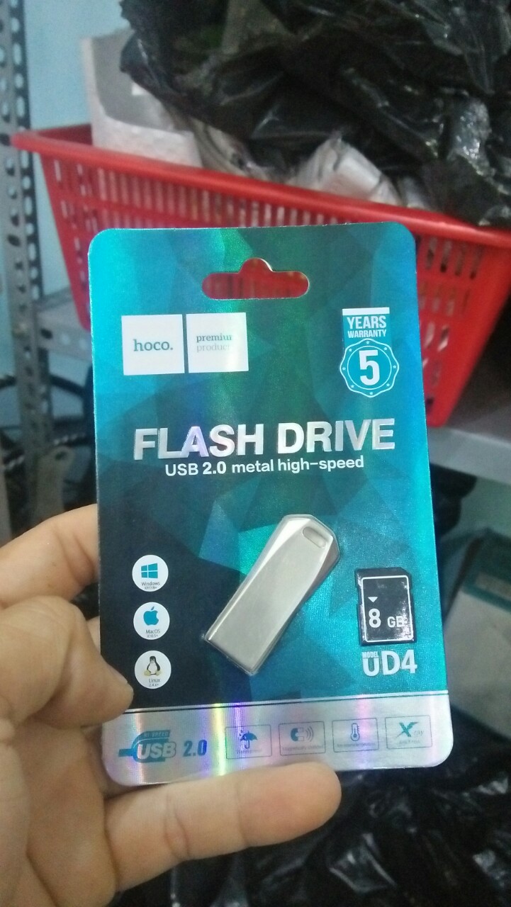 [HCM]USB kim loại ổ đĩa flash thông minh 2.0 UD4 8Gb