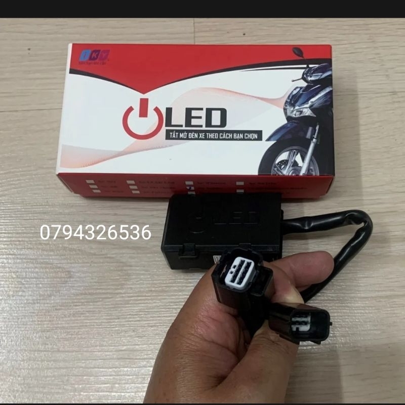 mạch tắt mở đèn xe máy Honda đời mới iKY OLED