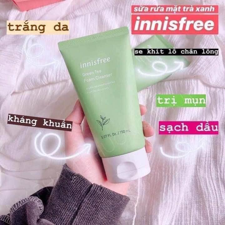 Sữa rửa mặt trà xanh innisfree